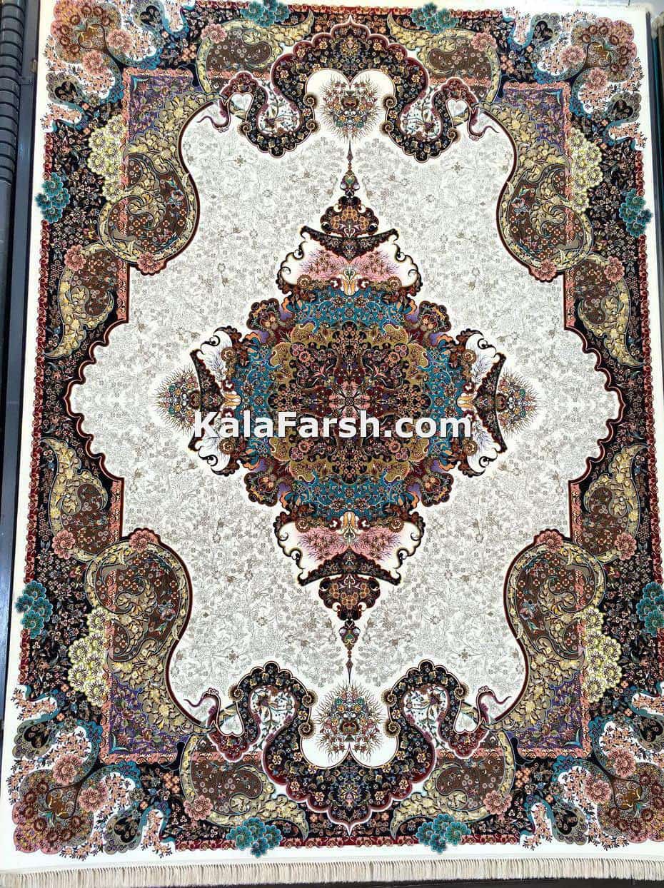 فرش ماشینی طرح اعجاز 1000 شانه