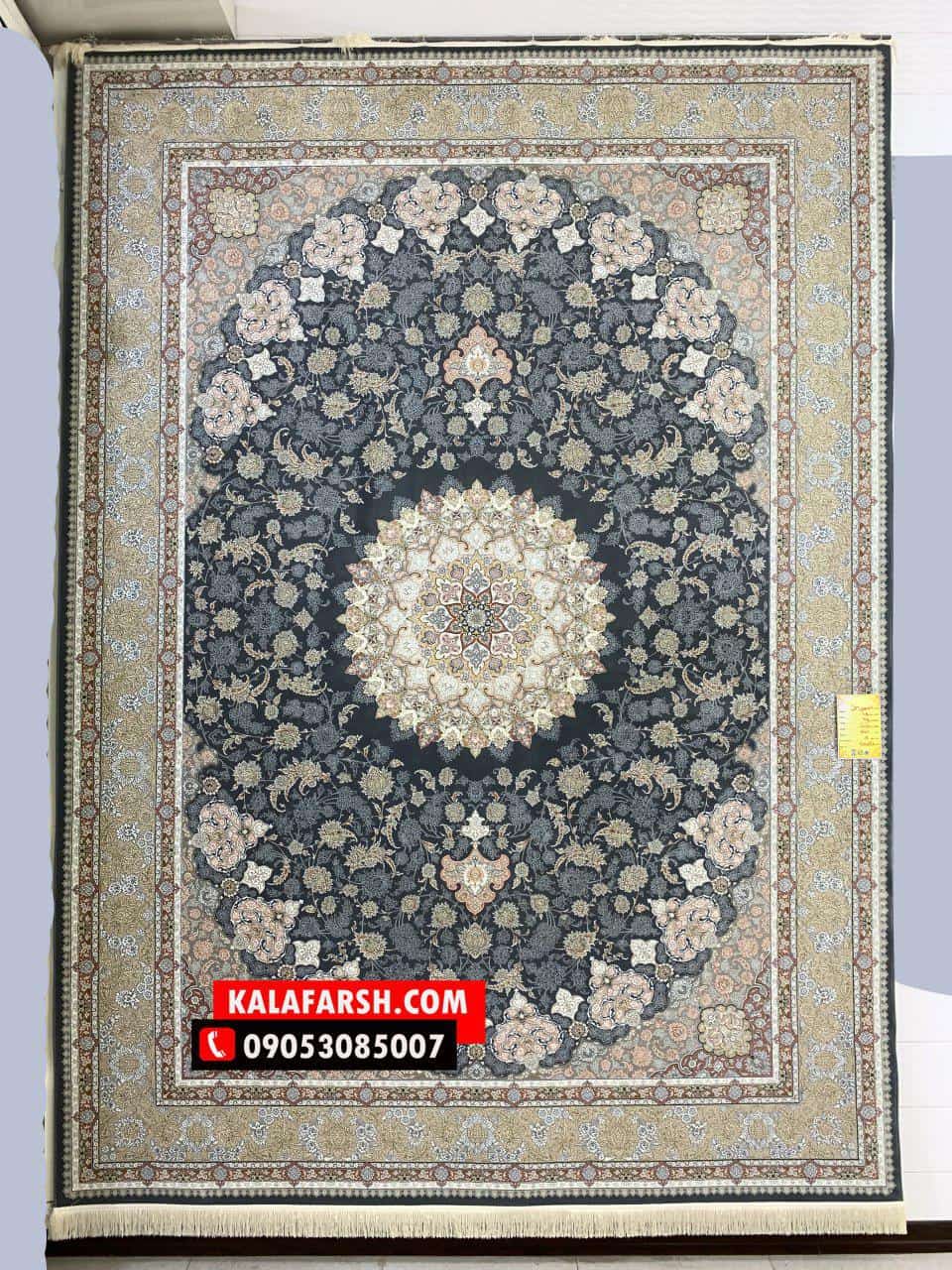فرش نایین 1500 شانه برجسته