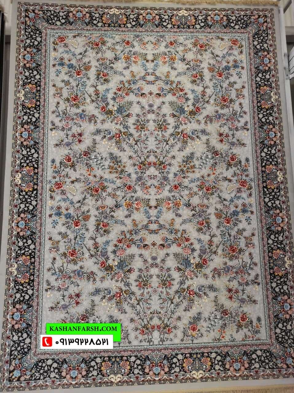 فرش ماشینی طرح افشان سلطان 700 شانه