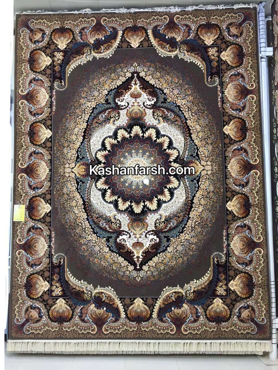 فرش ماشینی طرح فروزان 700 شانه