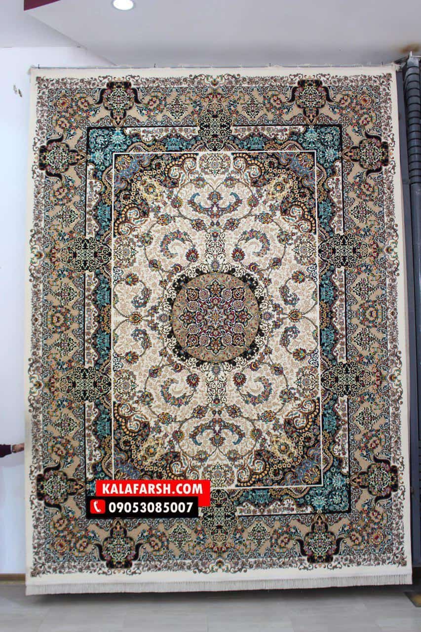فرش ماشینی طرح جانان 1200 شانه