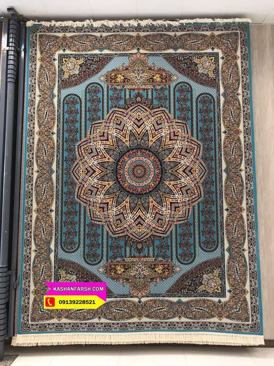 فرش ماشینی طرح چکامه 1000 شانه