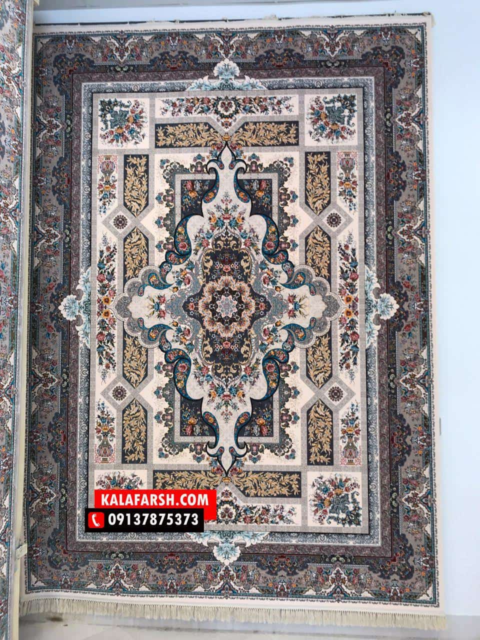 فرش ماشینی طرح  بنیتا 1200 شانه