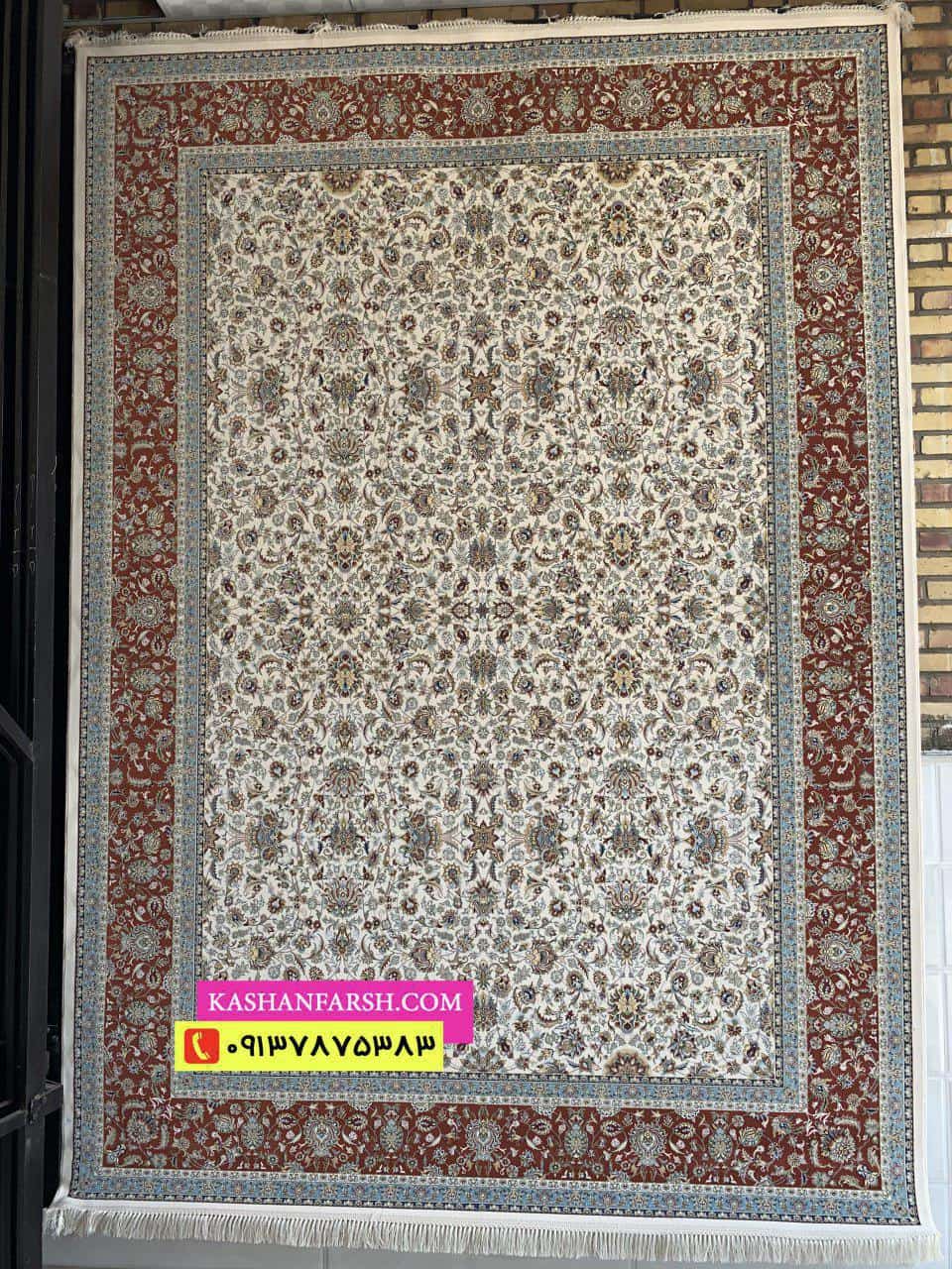 فرش افشان شاهی 1200 شانه برجسته