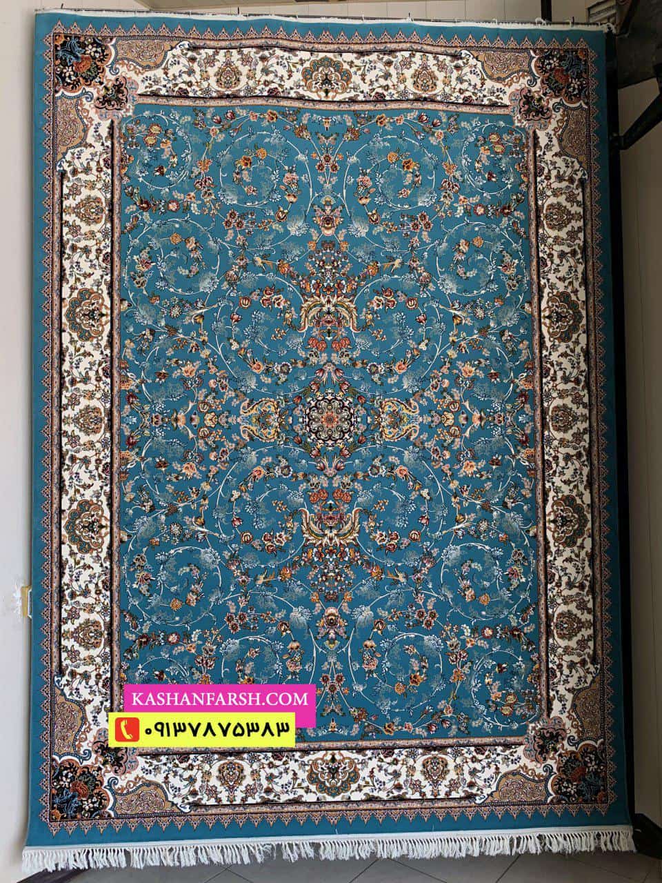 فرش ماشینی کاشان طرح جدید پرنسس 700 شانه
