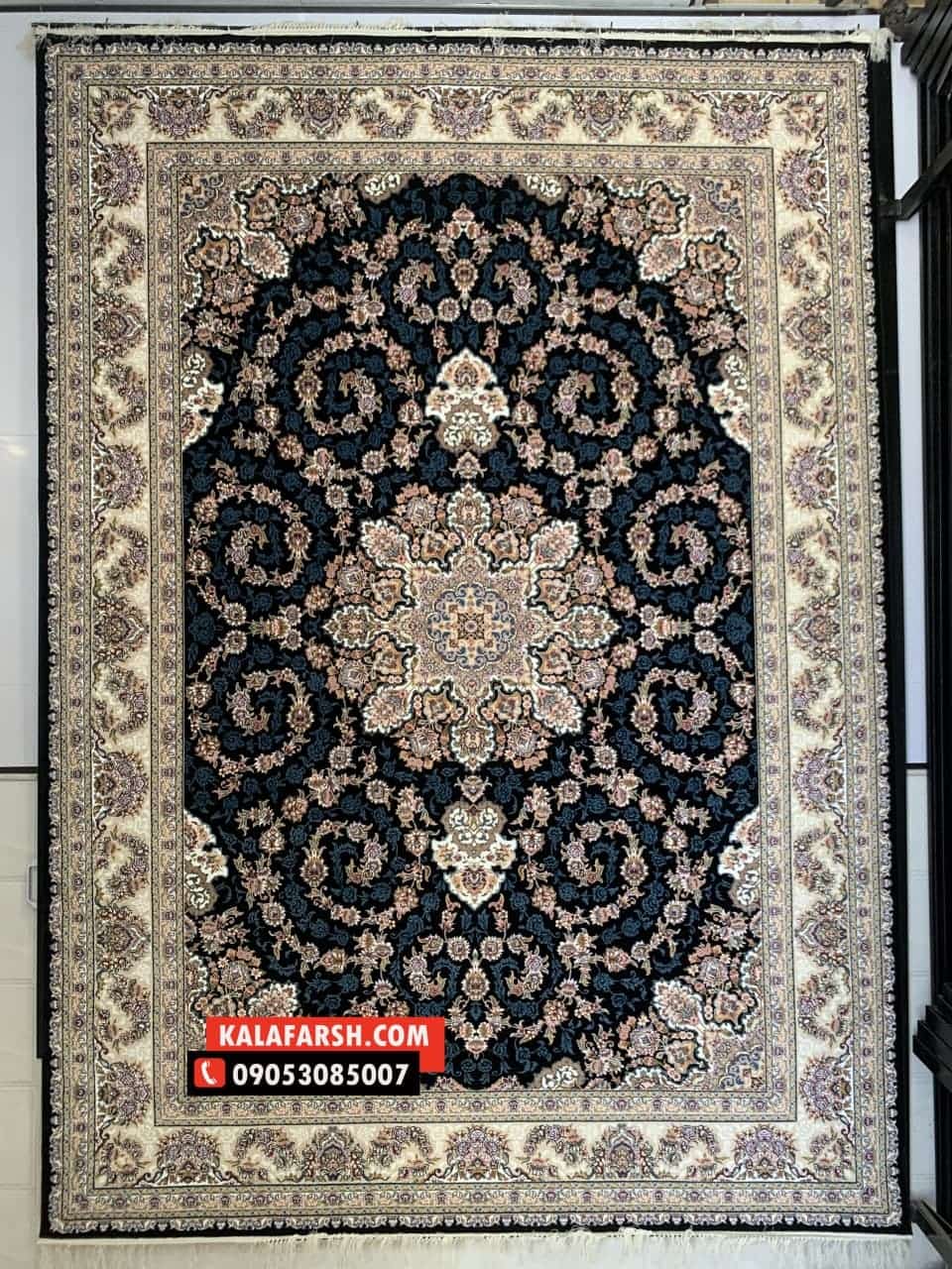 فرش ماشینی طرح طاها 700 شانه برجسته