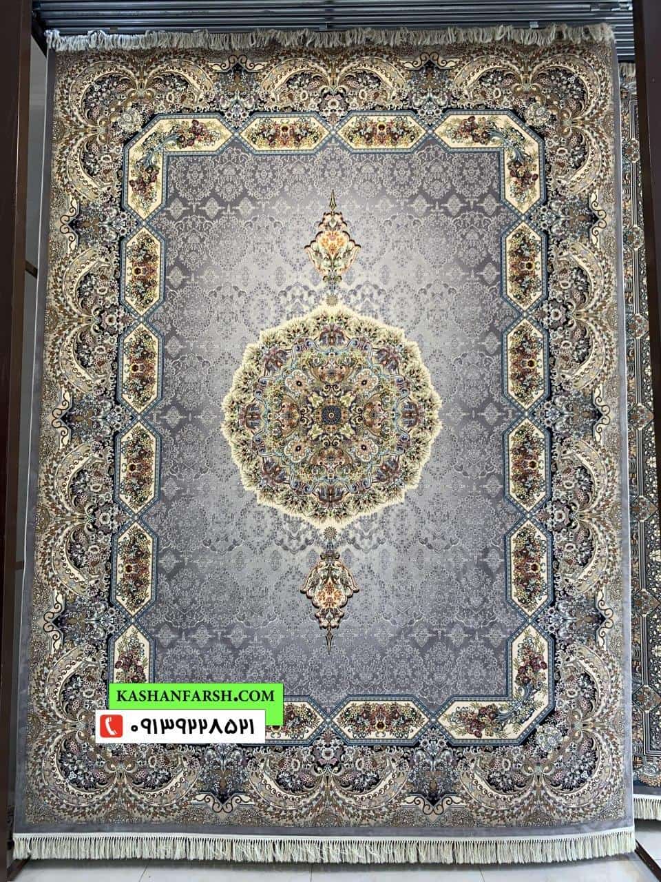 فرش کاشان طرح هالیدی 1000 شانه