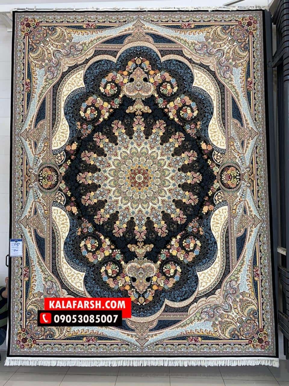 فرش ماشینی شاه چراغ 1200 شانه