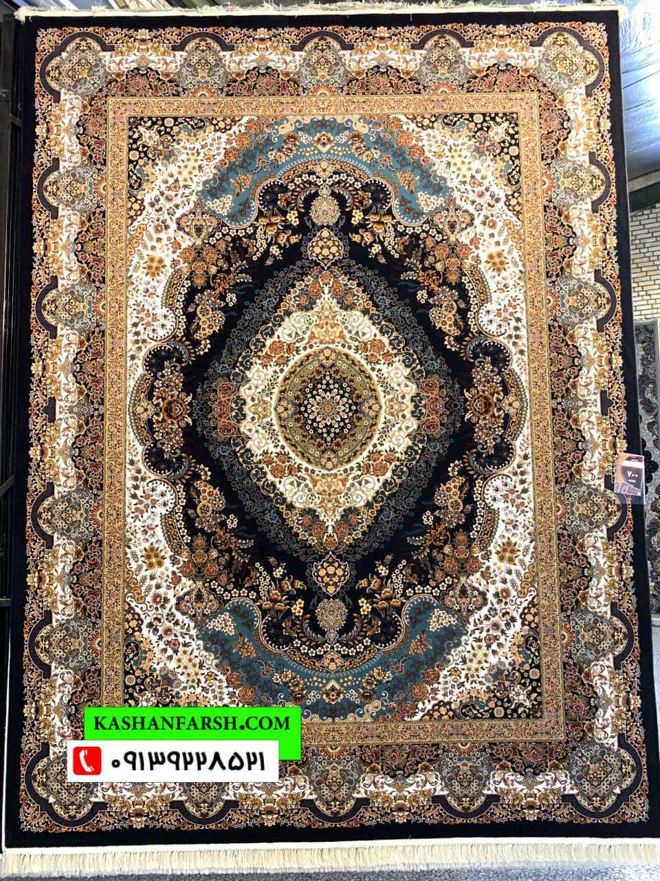 فرش کاشان طرح سینا 700 شانه