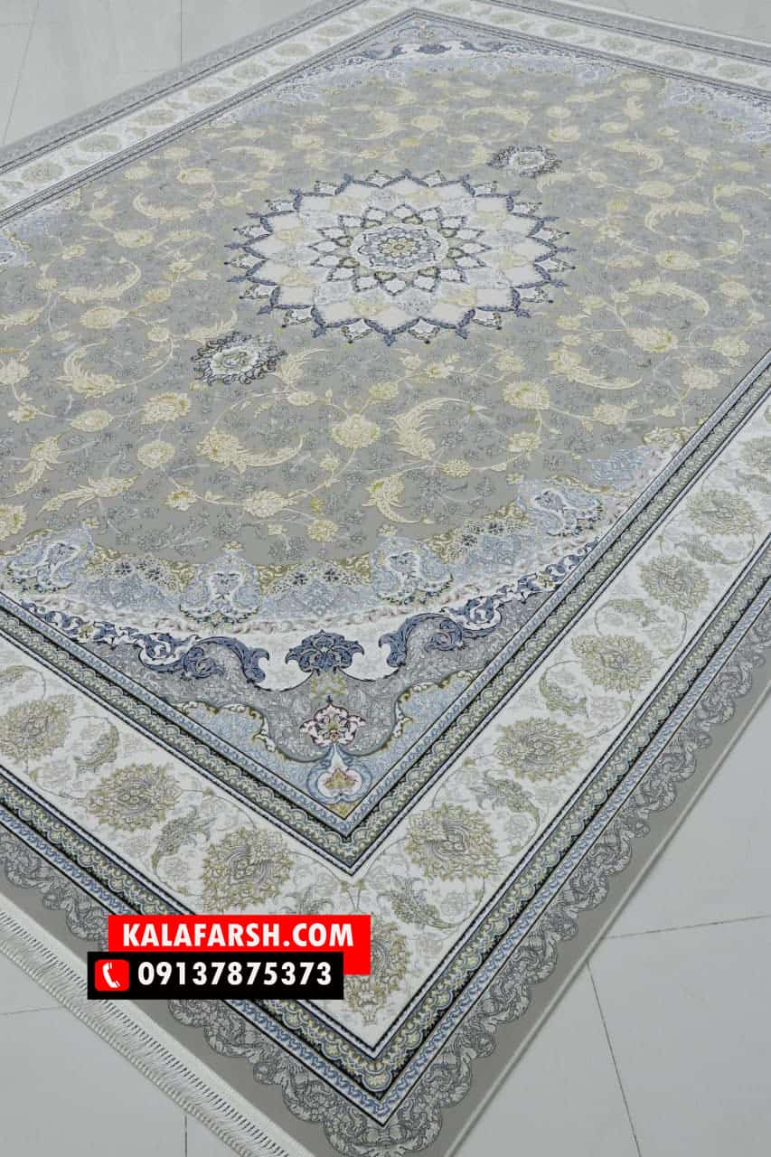 فرش ماشینی اصفهان 1200 شانه برجسته