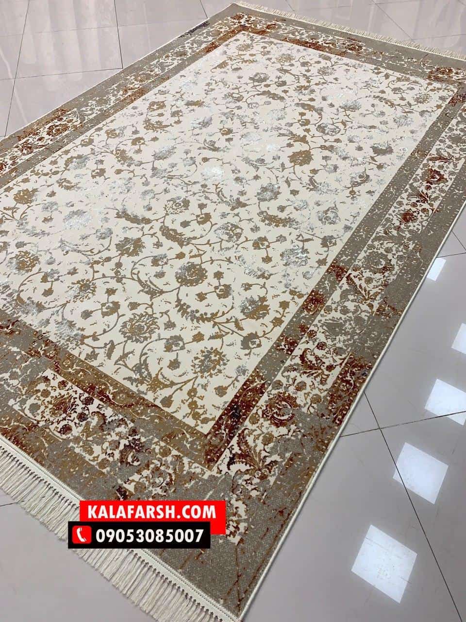 فرش پتینه کد 1011 هزار شانه برجسته