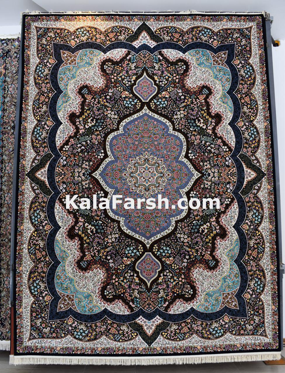 فرش ماشینی طرح زیبای شاه پری 1000 شانه