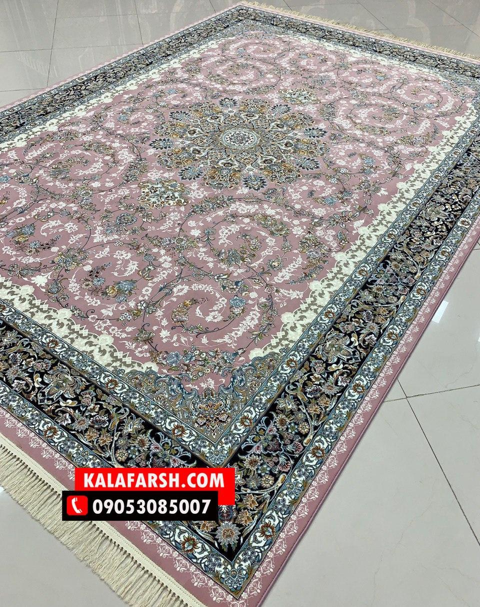 فرش طرح حریر 1000 شانه برجسته