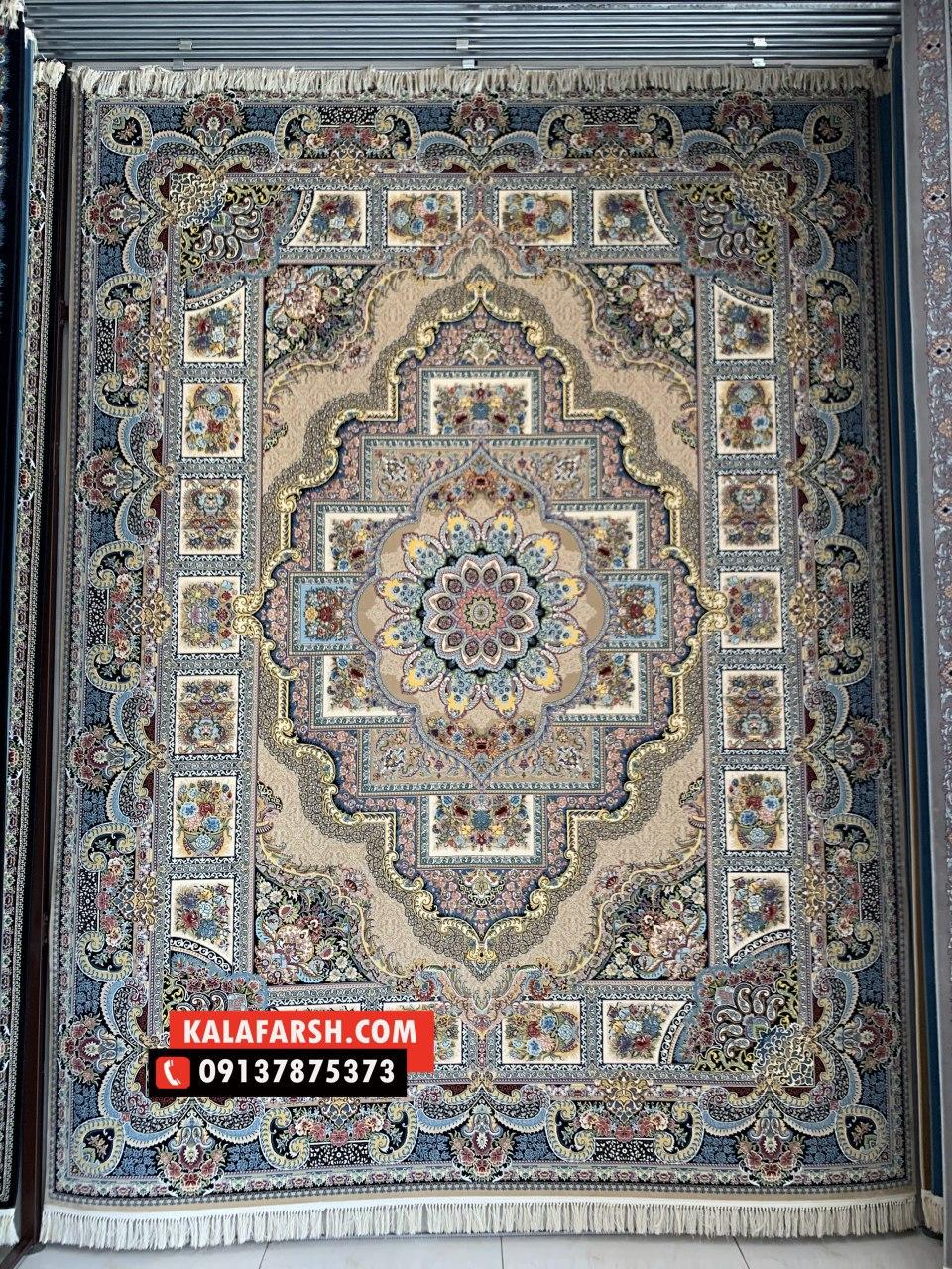 فرش ماشینی حوض نقره 1000 شانه