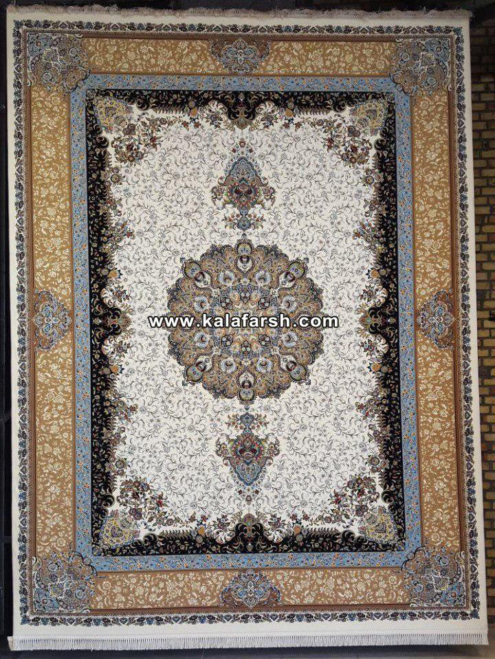 فرش ماشینی طرح الهه 1200 شانه برجسته