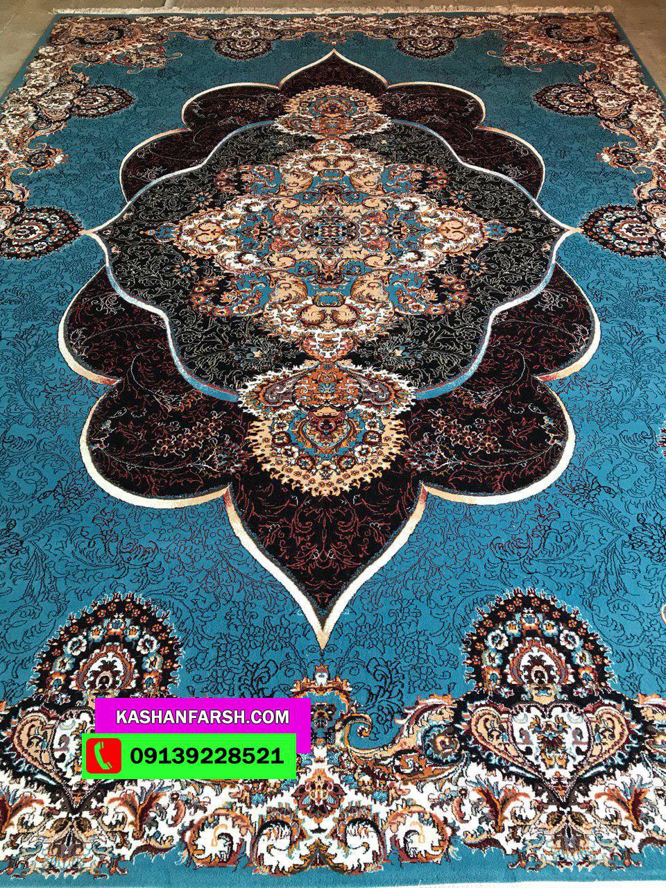 فرش ماشینی کاشان طرح پانیذ طرح 700 شانه