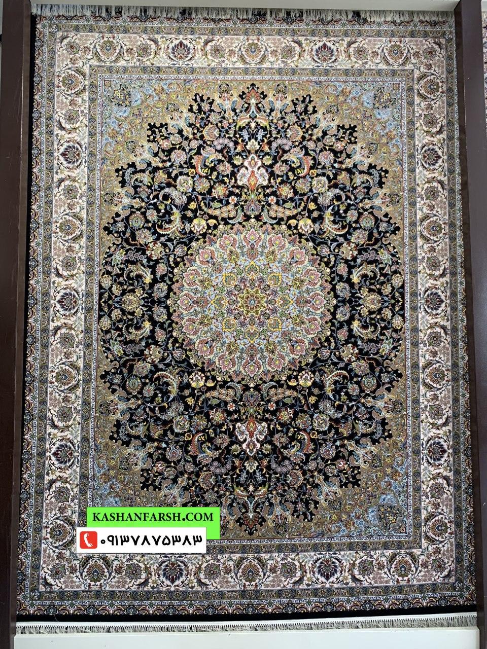 تصویر فرش فرش کاشان طرح نایین 1000 شانه — نمای 1